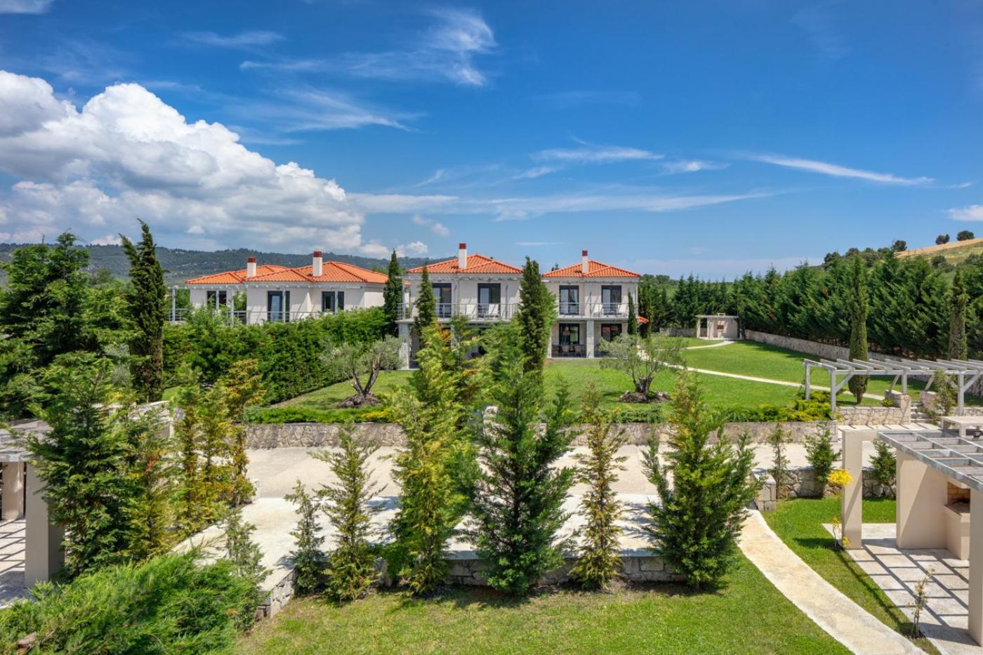 Pohoda Villas Resort Skála Foúrkas エクステリア 写真