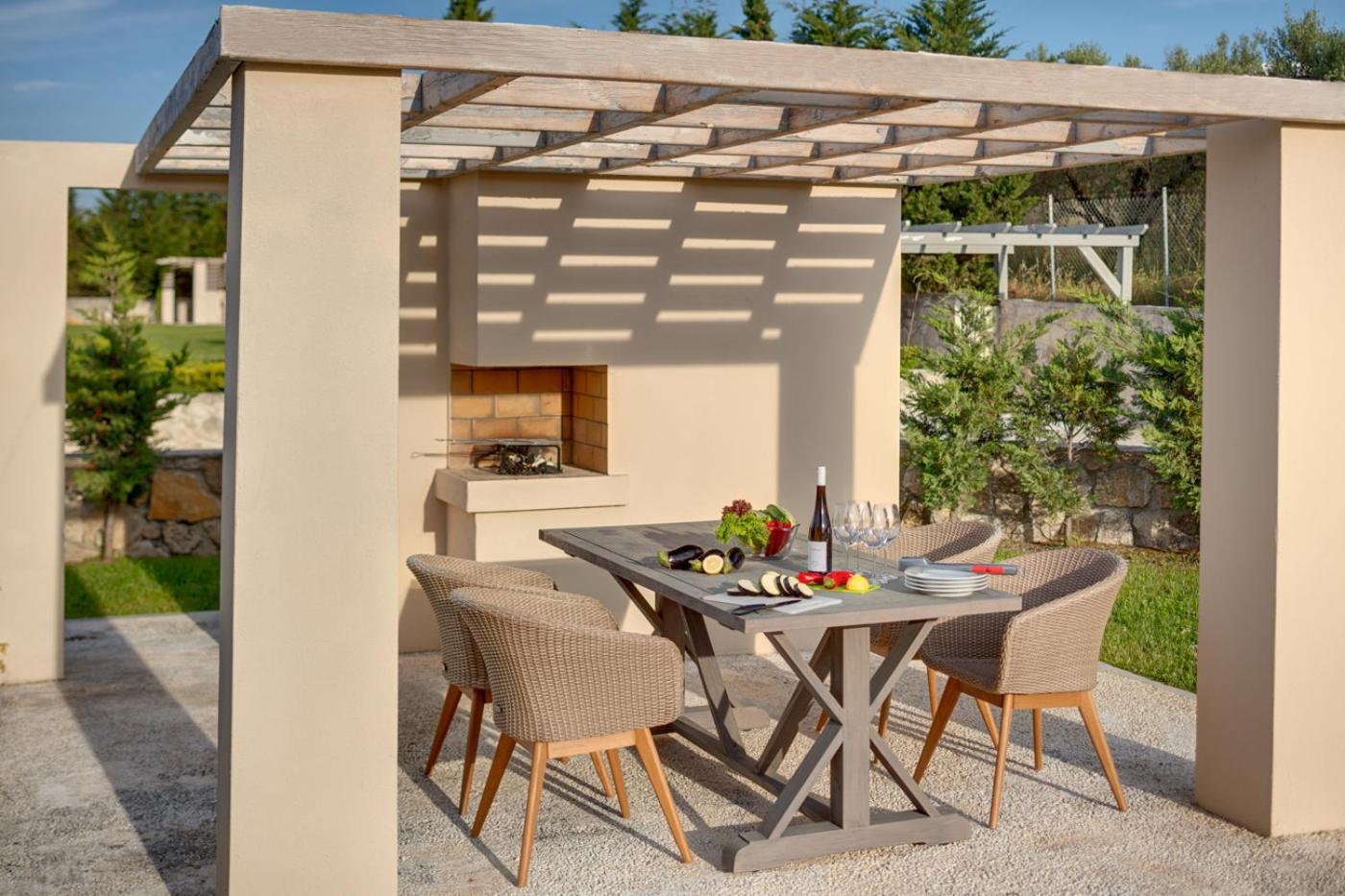 Pohoda Villas Resort Skála Foúrkas エクステリア 写真
